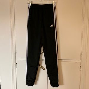 Adidas black joggers